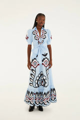 Farm Rio Maxikleid Artisanal
