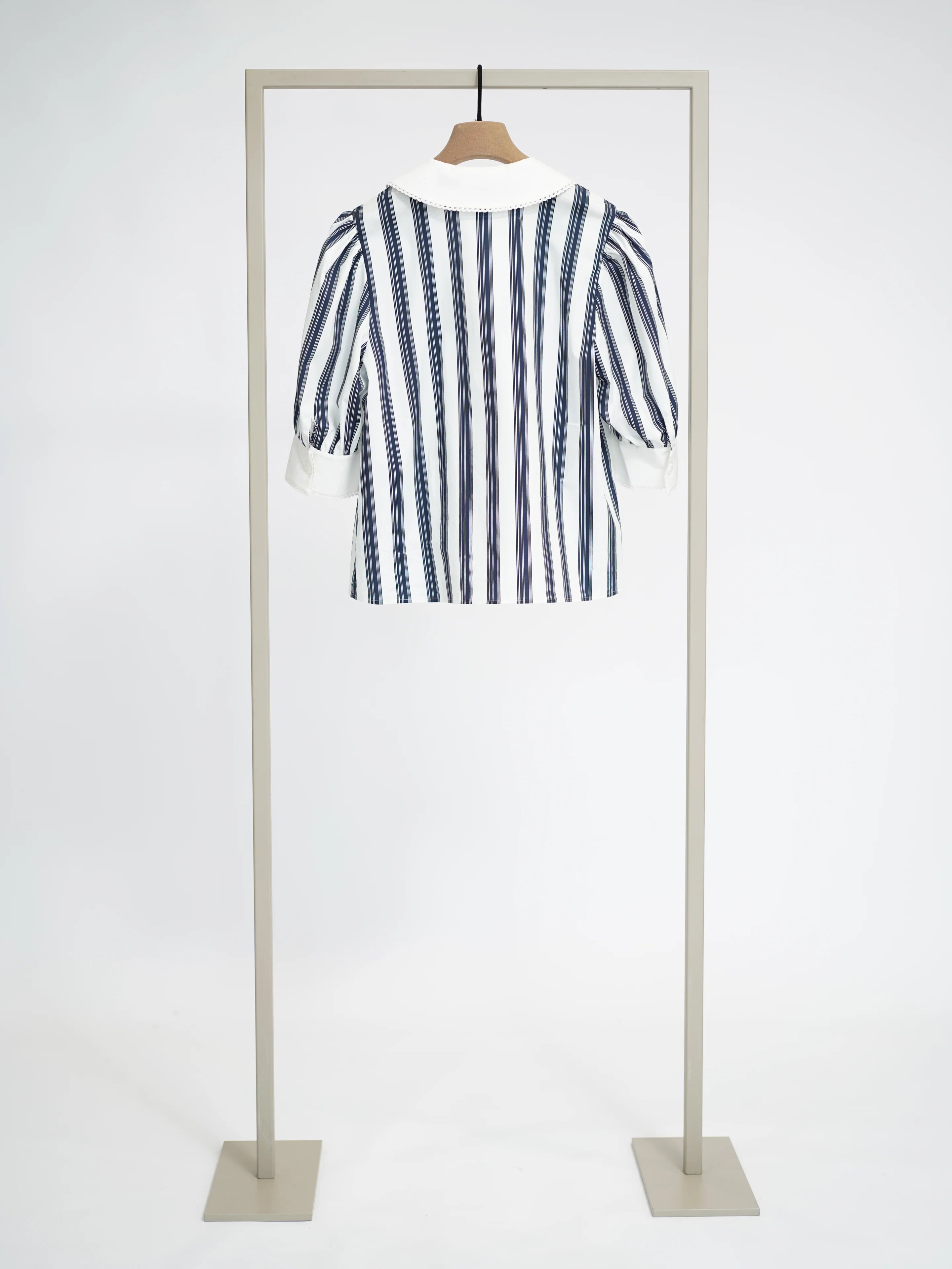 Herzens Blouse Marino Stripes