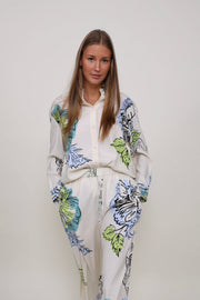 Heart Blouse SAP Green Multi