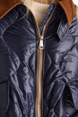 Dorothee Schumacher Jacke Cozy Coolness Navy