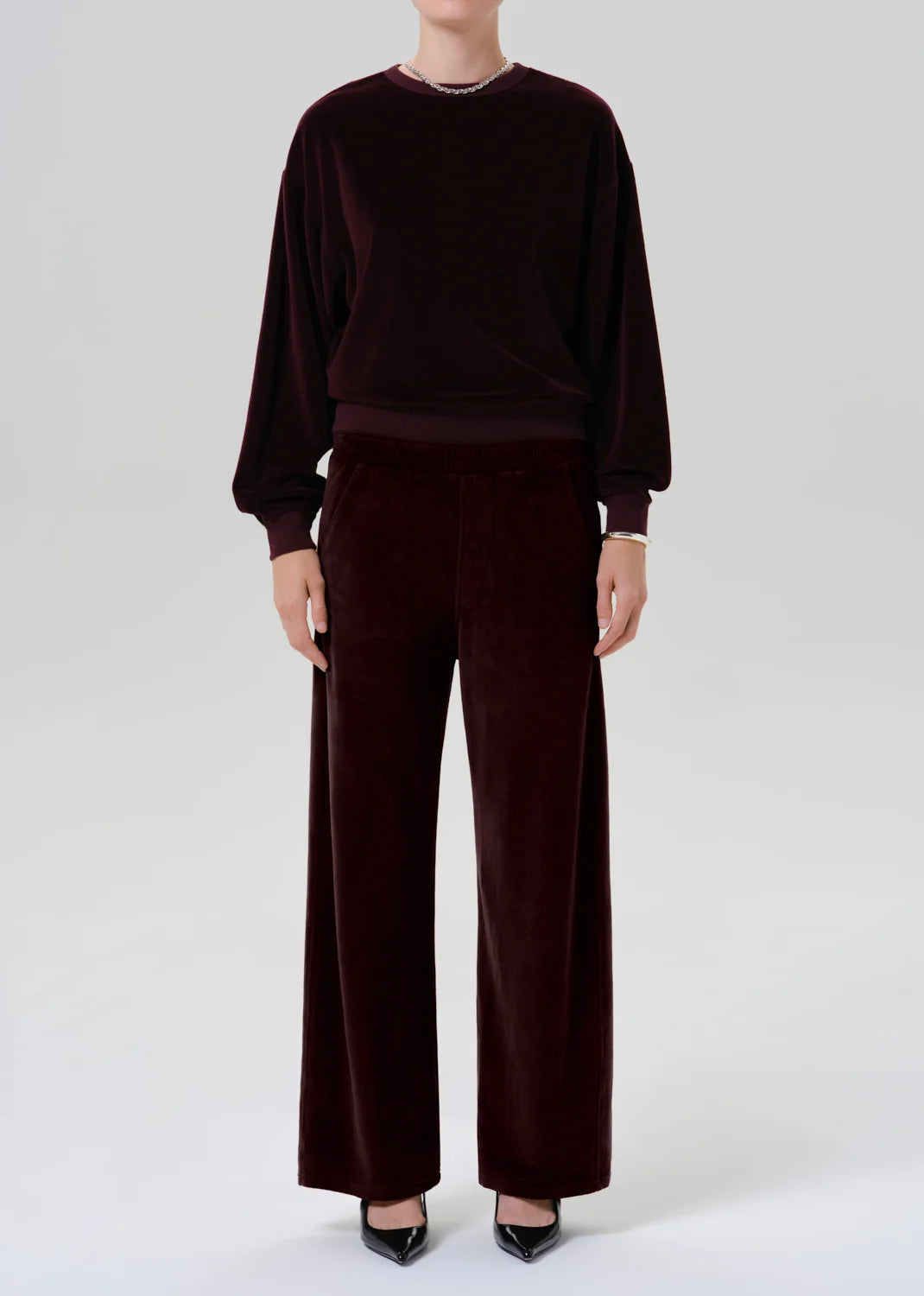 Citizens of Humanity Pullover Vintage Burgundy