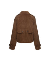 Urban Code Jacke Faux Suede Pecan