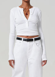 Citizens of Humanity Top Varra White