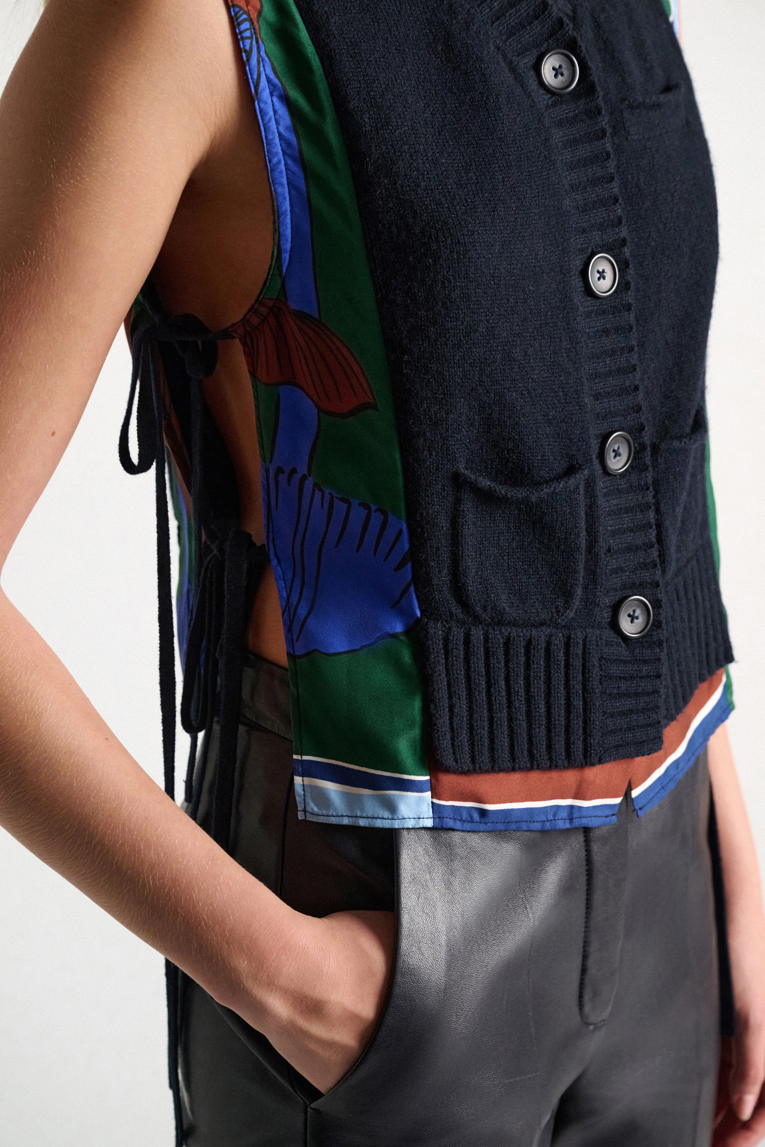 Dorothee Schumacher Gilet Foulard Sea