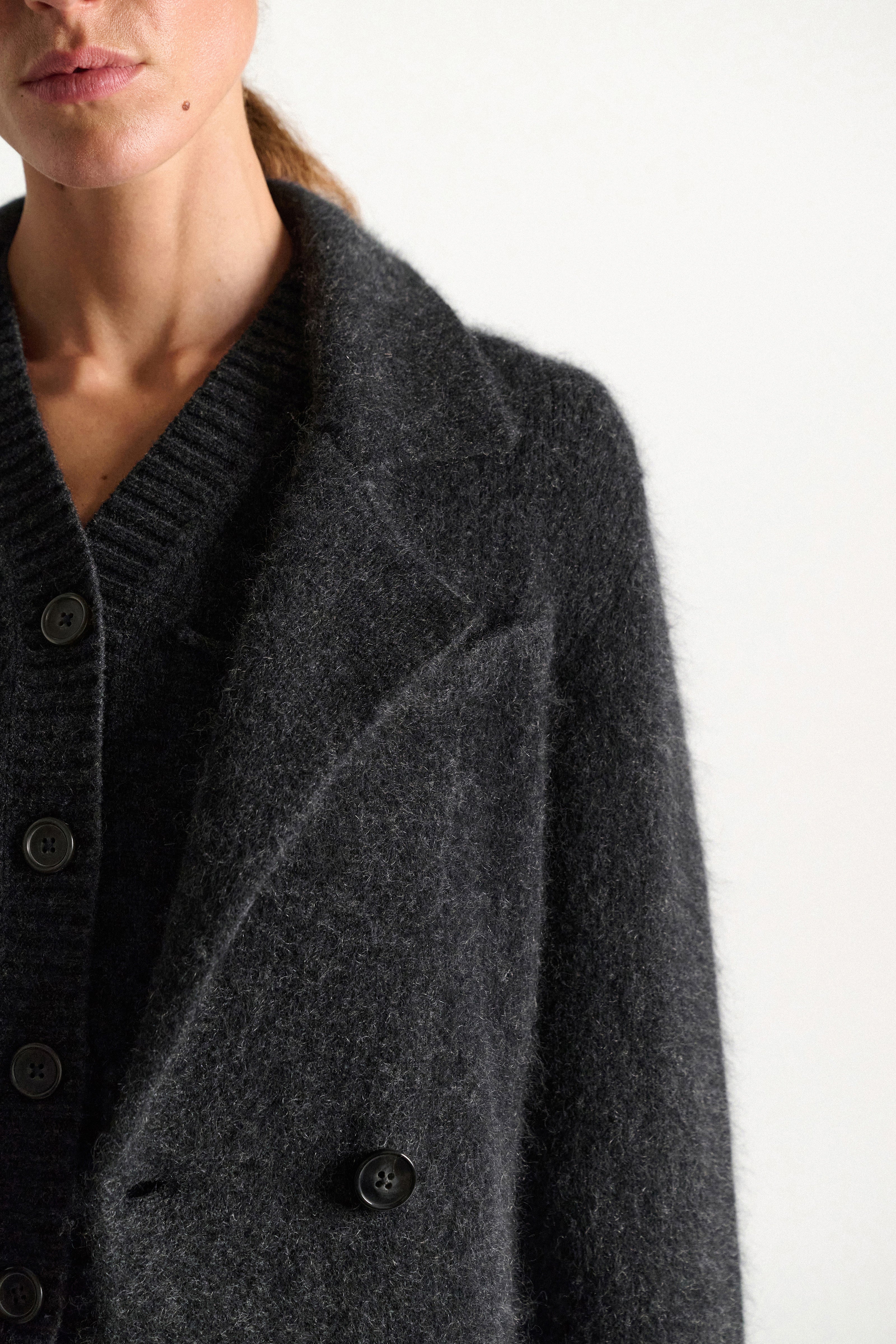 Dorothee Schumacher Mantel Fluffy Statements Anthra