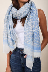 Friendly Hunting Felted Stole Cheetah Bermuda