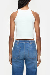 Closed Cropped Top White