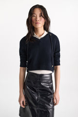 Dorothee Schumacher Pullover Modern Statement Navy