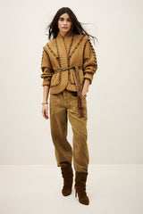 Ba&sh Jacke Cocoon Camel