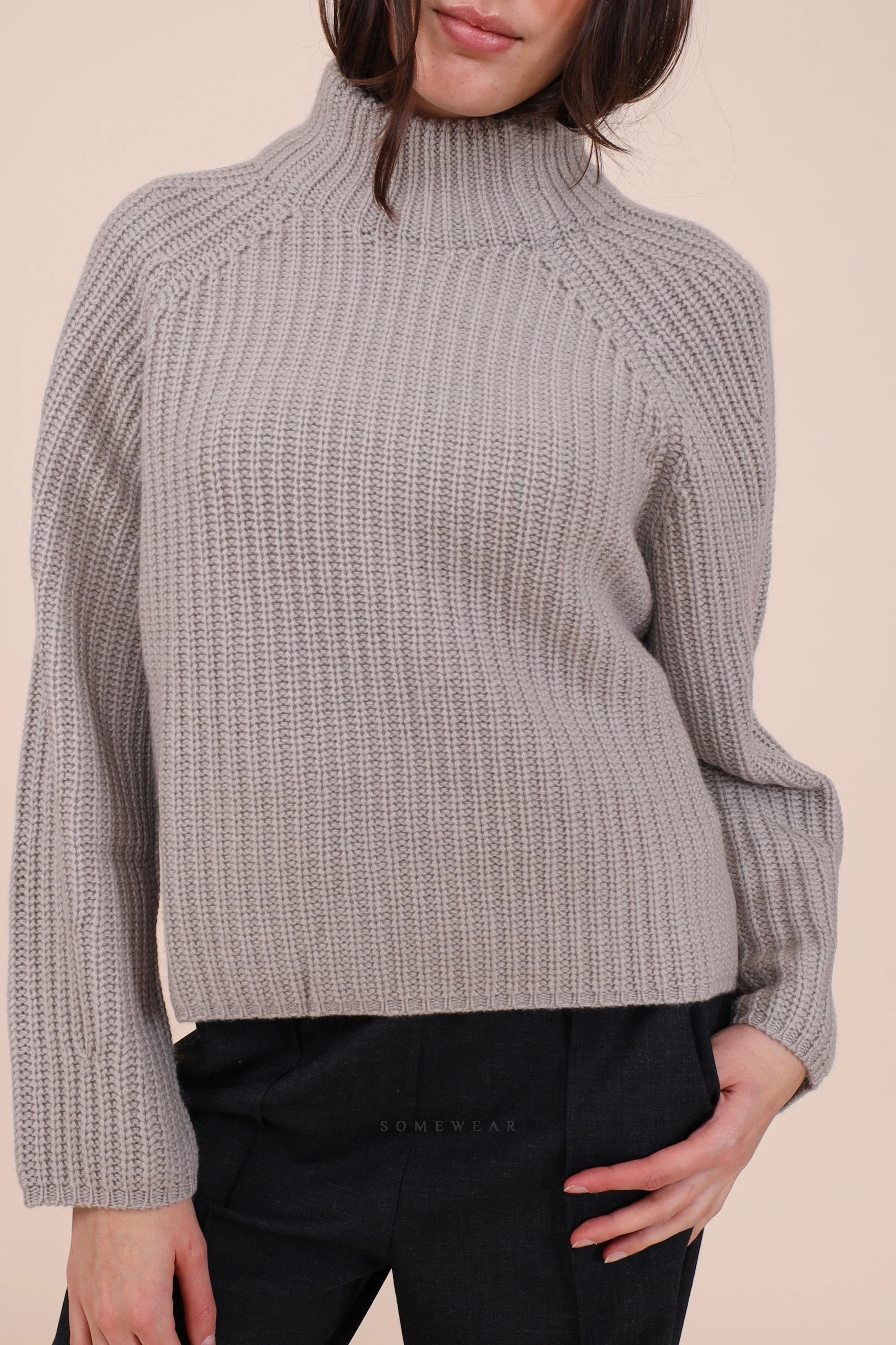 Herzens Pullover Knit Taupe