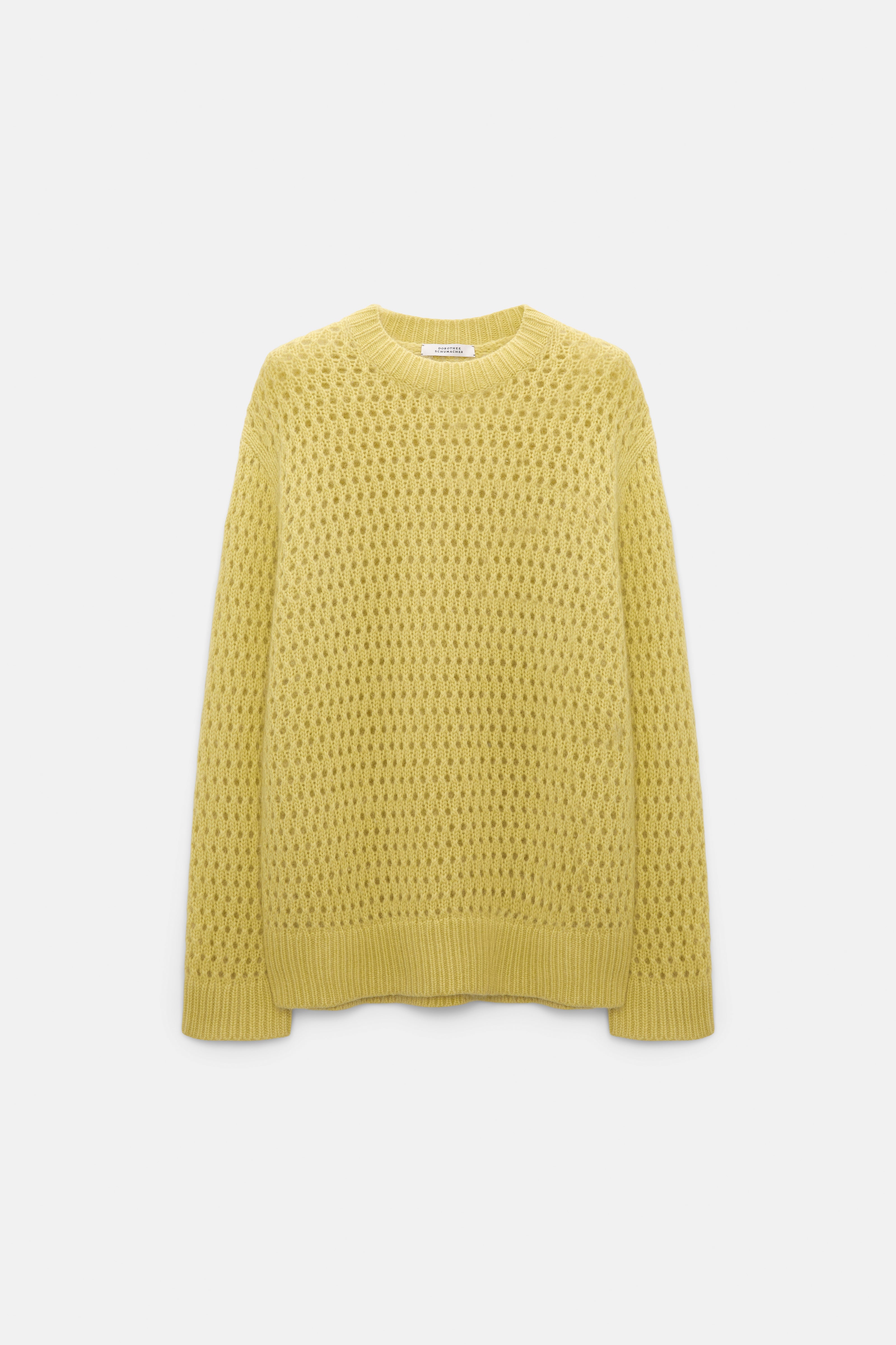 Dorothee Schumacher Pullover Fluffy Statements Goldfinch