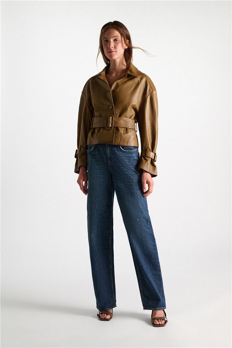 Dorothee Schumacher Lederjacke Sleek Statement