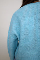 Herzens Pullover Aurelia Aqua