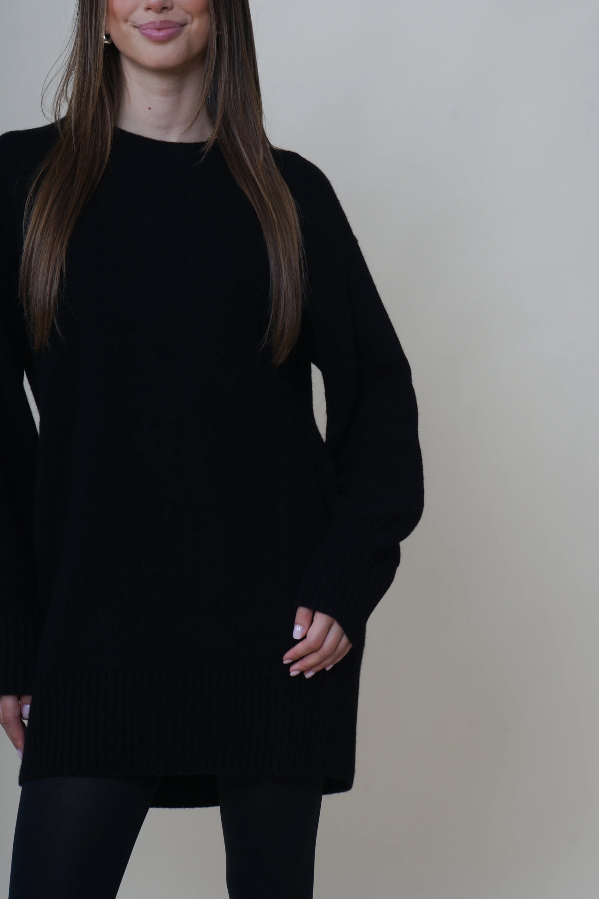 Robe en maille Alcidia Da Veiga Nele Black
