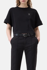 Closed Cropped T-Shirt Black