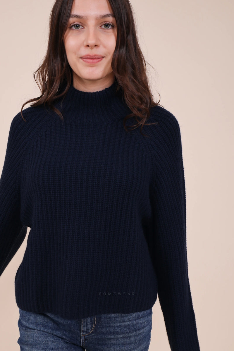 Herzensangelegenheit Pullover Knit Navy