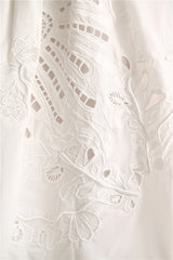 Dorothee Schumacher Rock Embroidered Beauty White