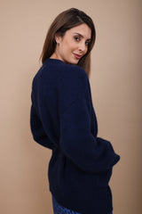 Friendly Hunting Strickjacke navy