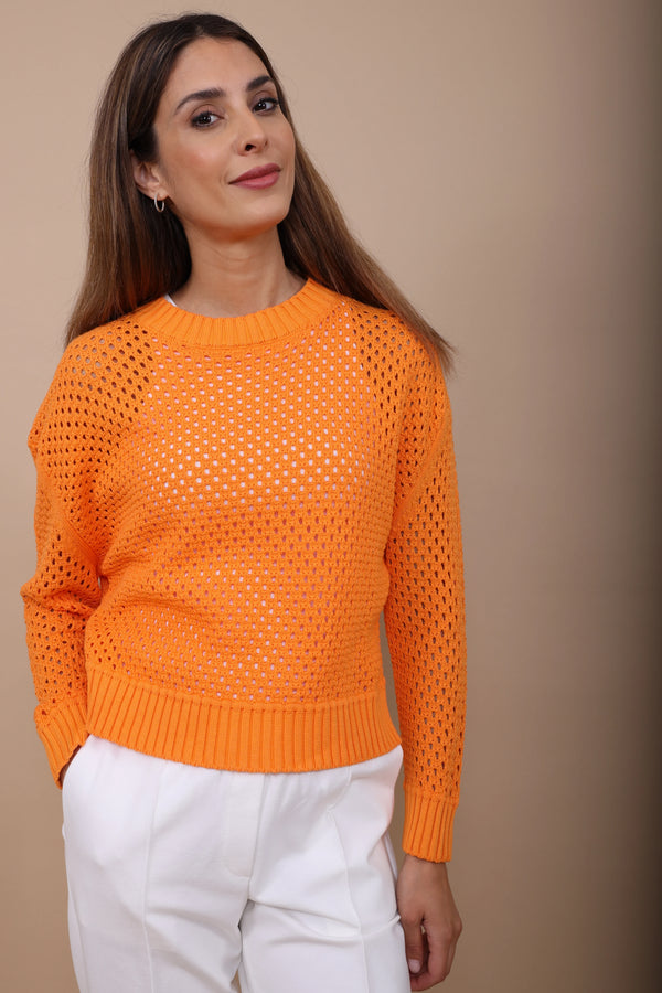 Liviana Conti Pullover orange
