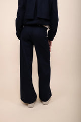 Liviana Conti Flanellhose navy