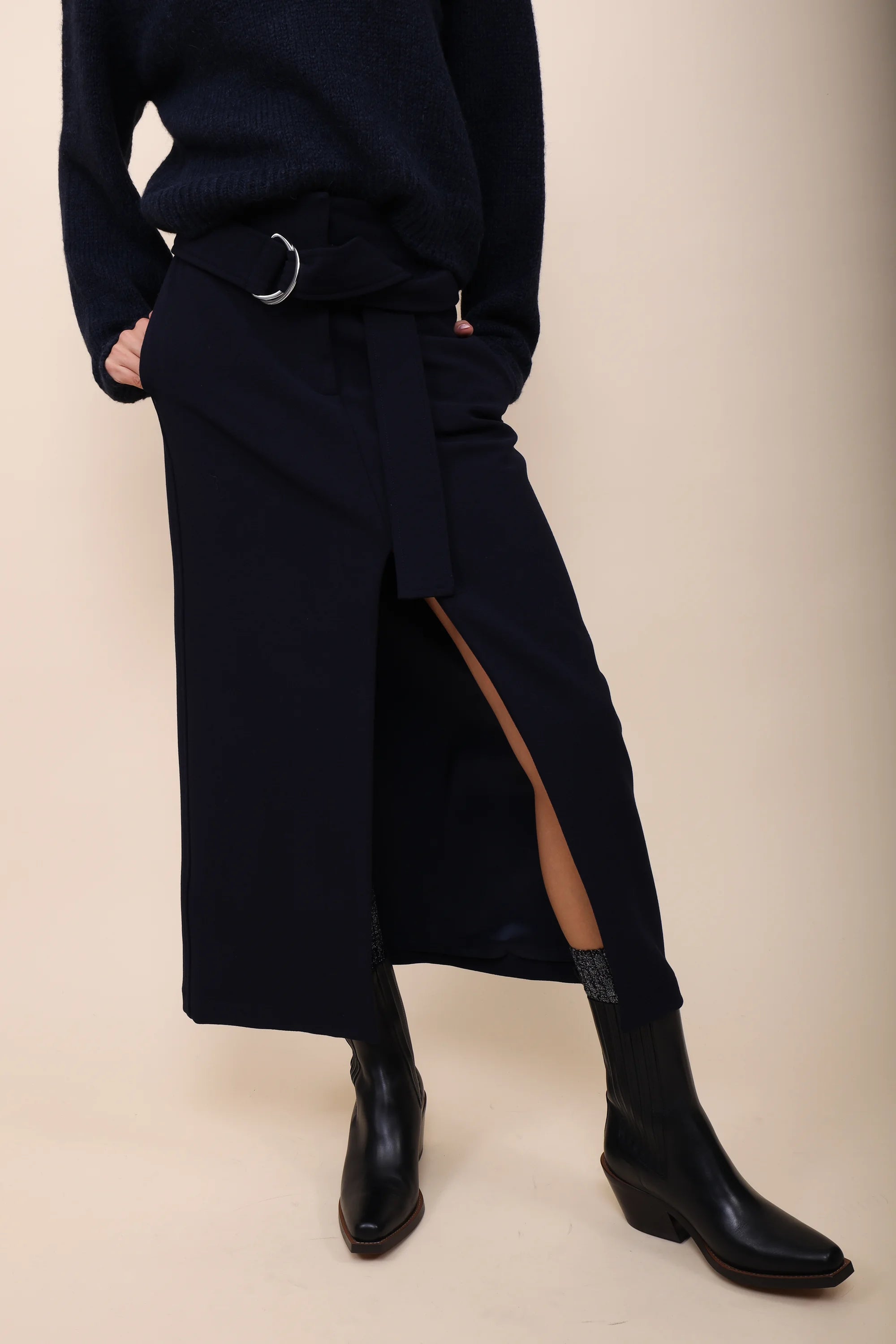 Liviana Conti skirt navy