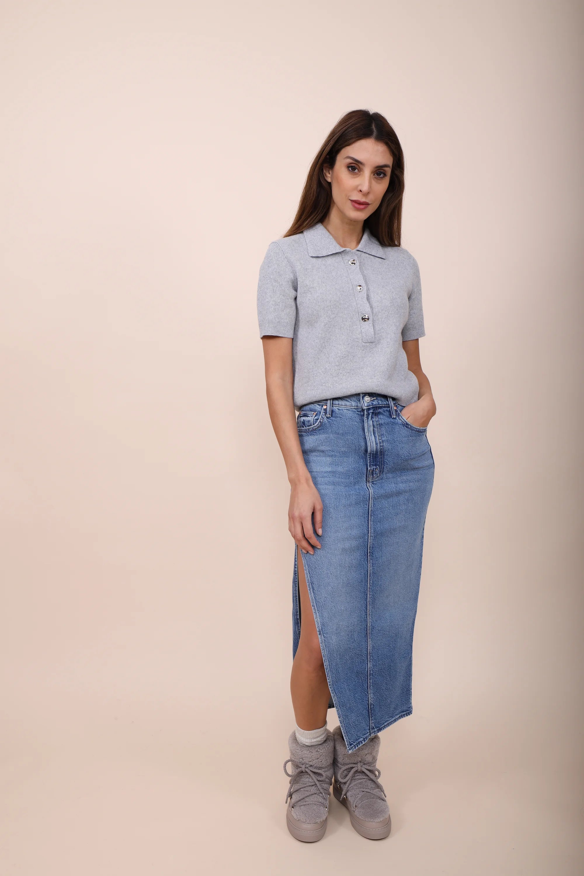 Mother denim skirt