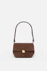 Closed Bag Suede Brown