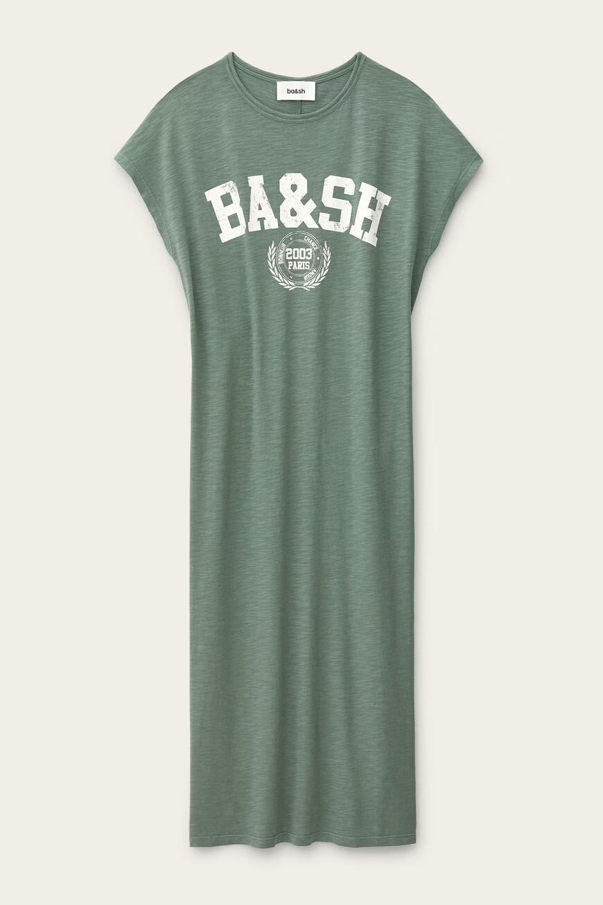 Ba&sh Civia Khaki Dress