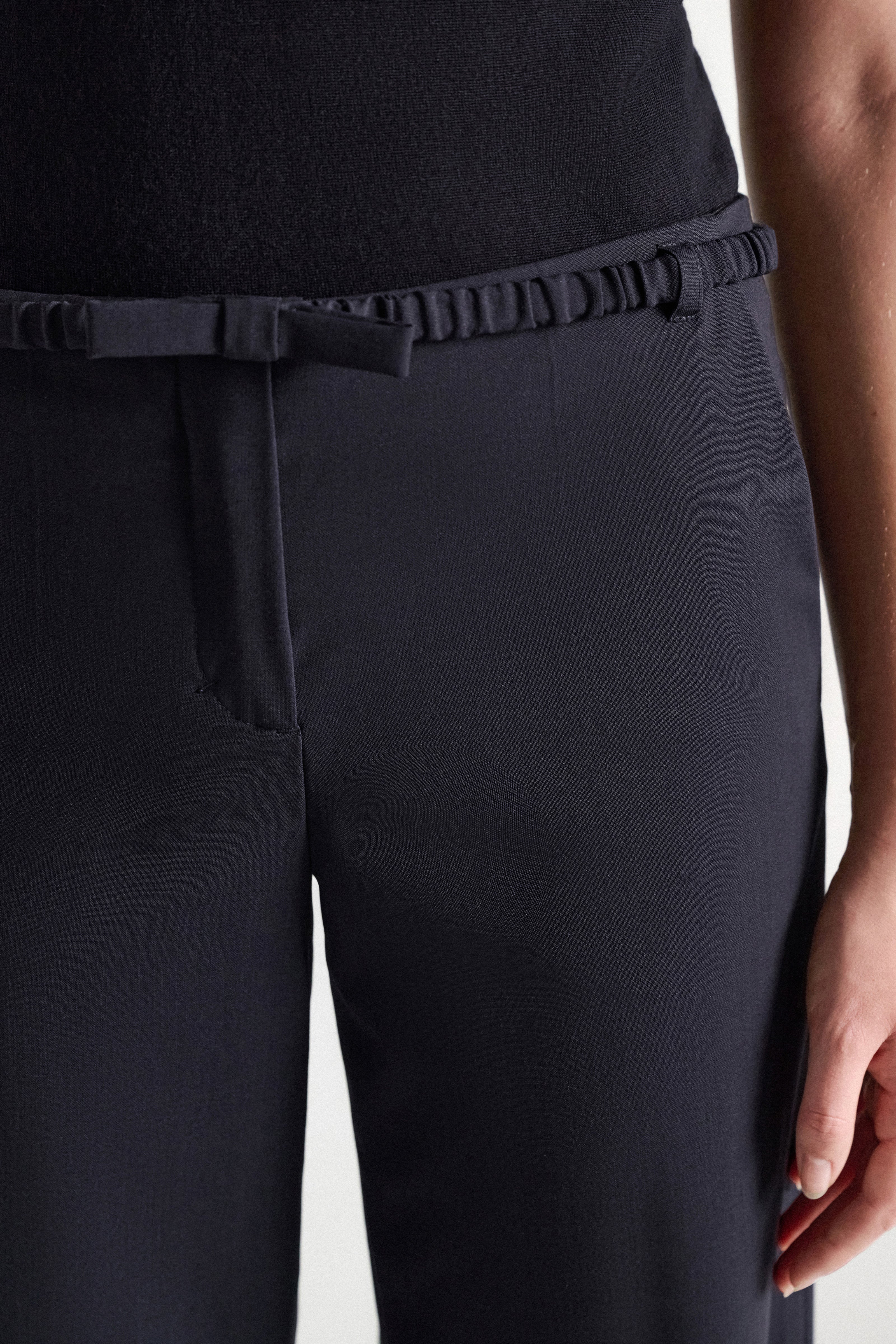 Dorothee Schumacher Hose Light Layer Navy