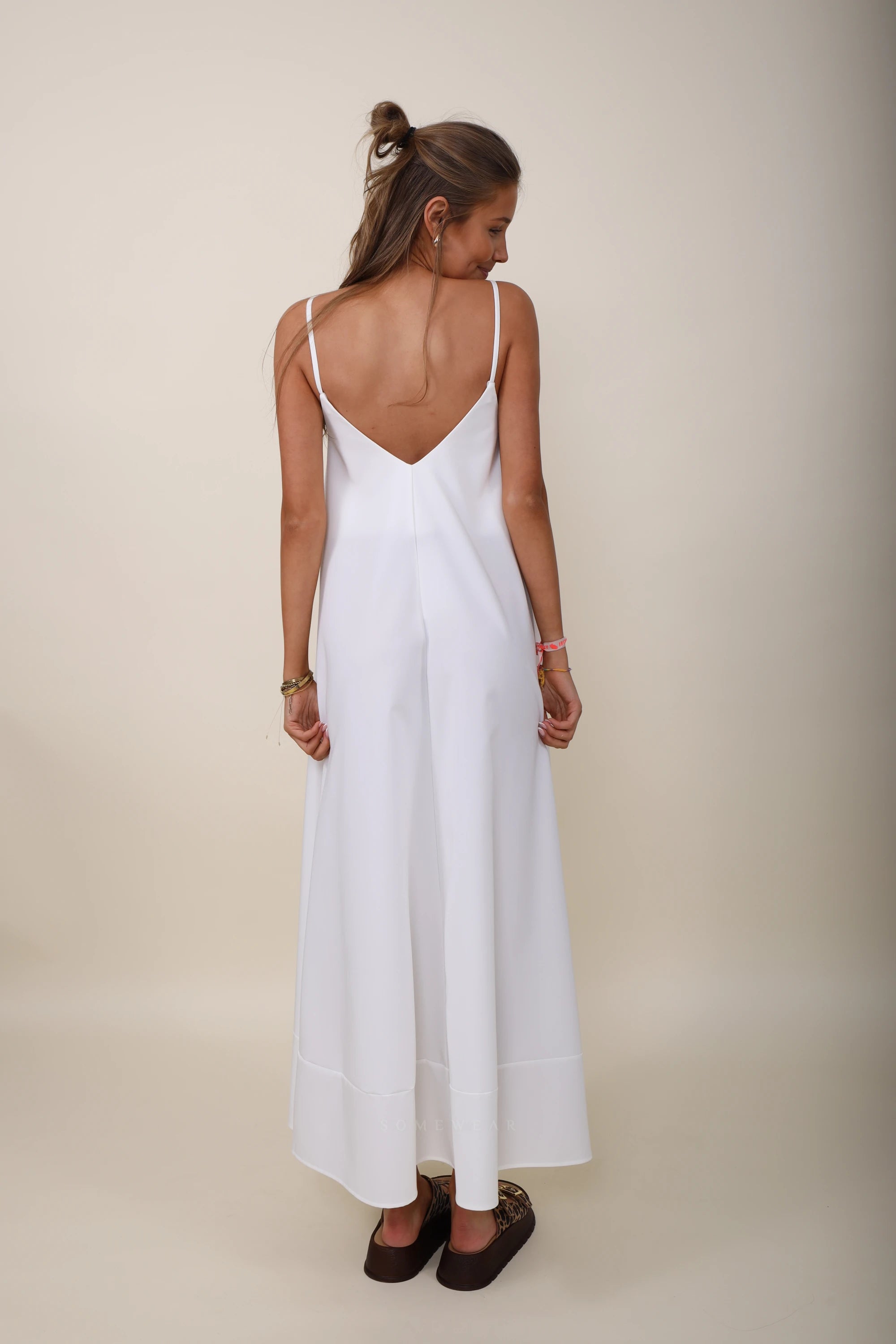 Cruna Dress White