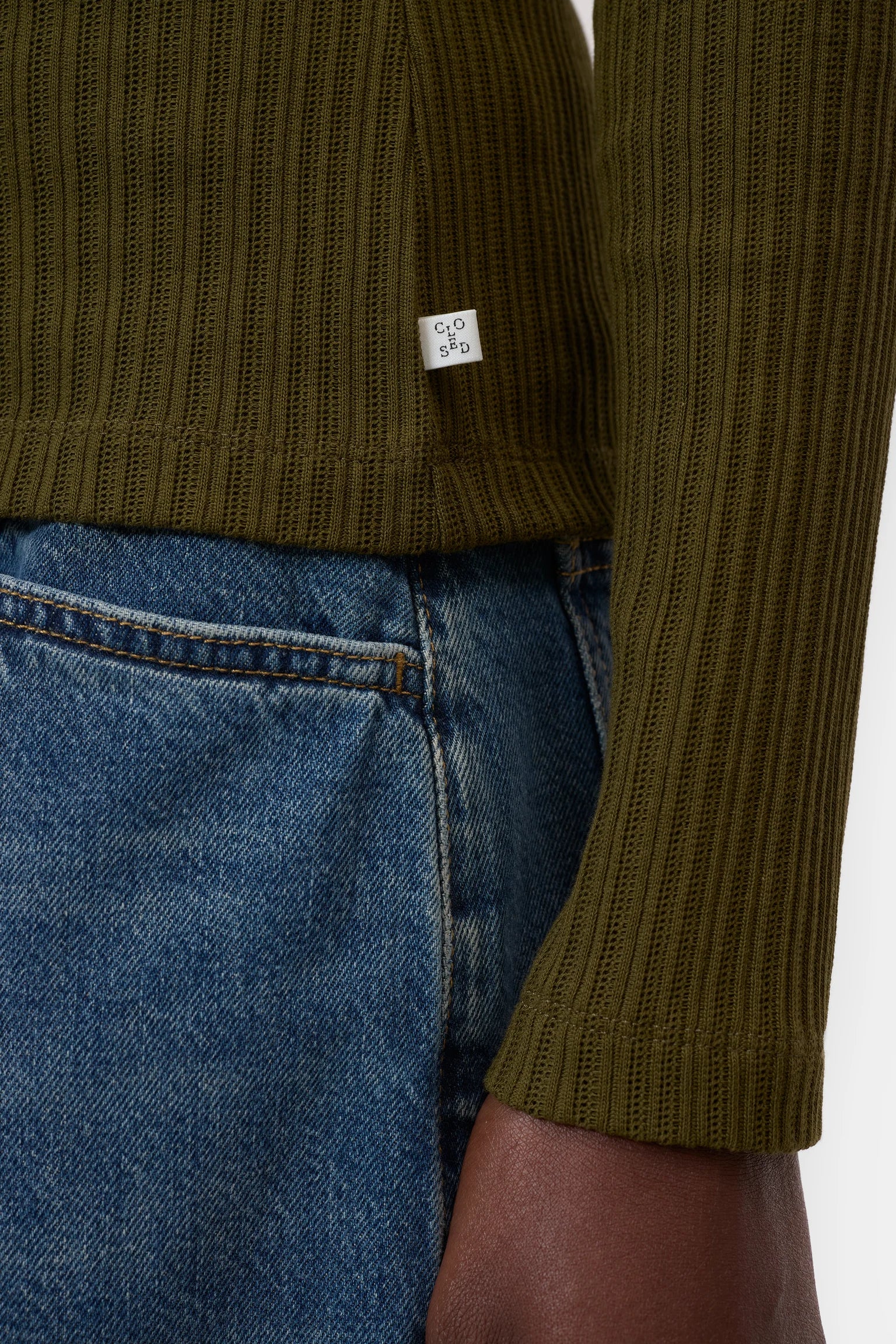 Closed Longsleeve Plain Deep Olive