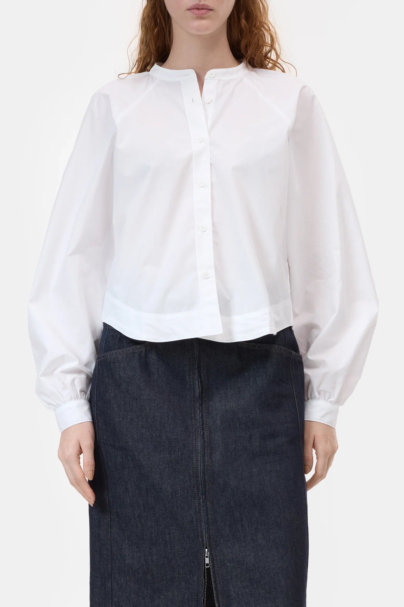 Closed Bluse White