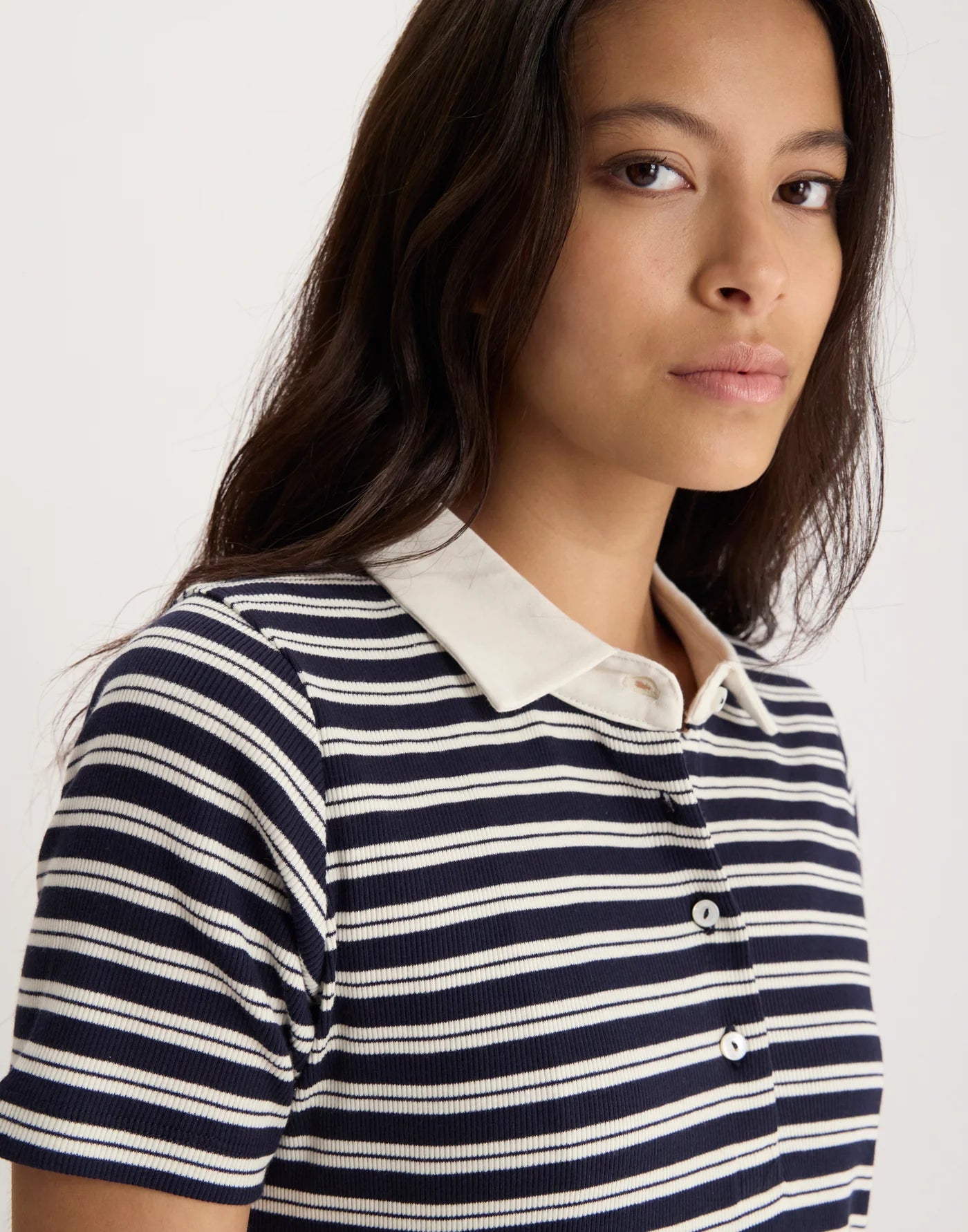 Ines de la Fressange Kleid Polo Romane