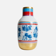 Friendly Hunting Toile de Jouy Vase