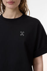 Closed Cropped T-Shirt Black