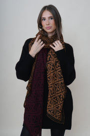 FH Scarf Patch Eyes Of Marrakesh Camel