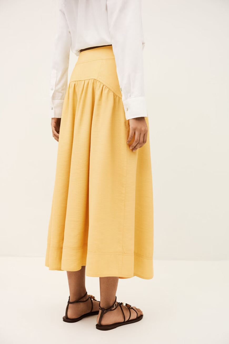 Ba&sh Donia Straw Skirt