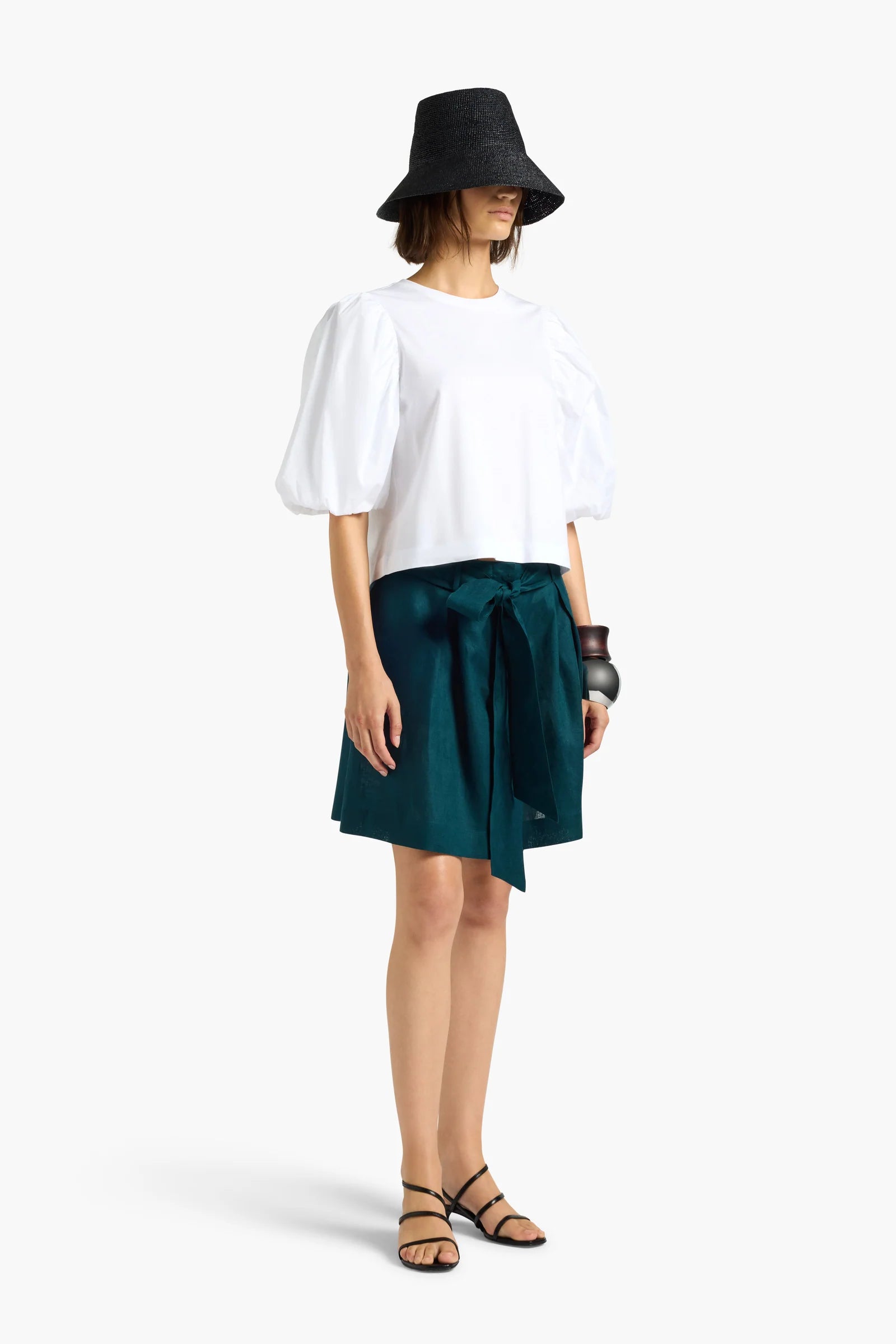 Liviana Conti T-Shirt Ambra Ruffle