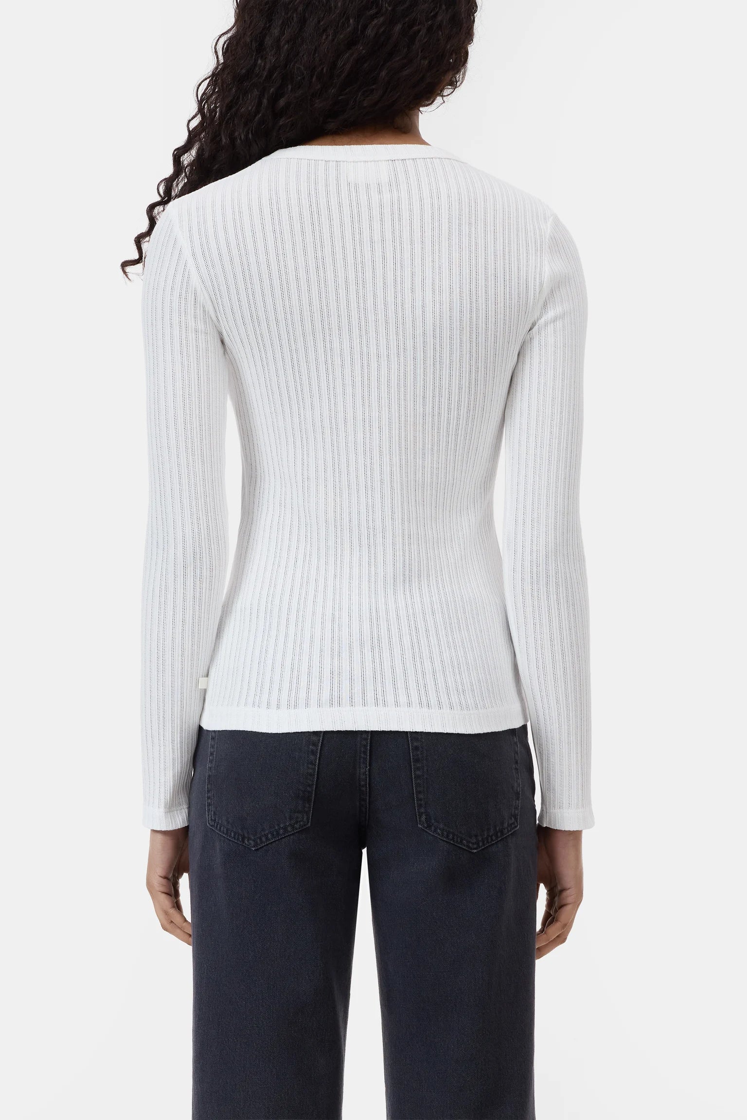 Closed Longsleeve Plain Ivory