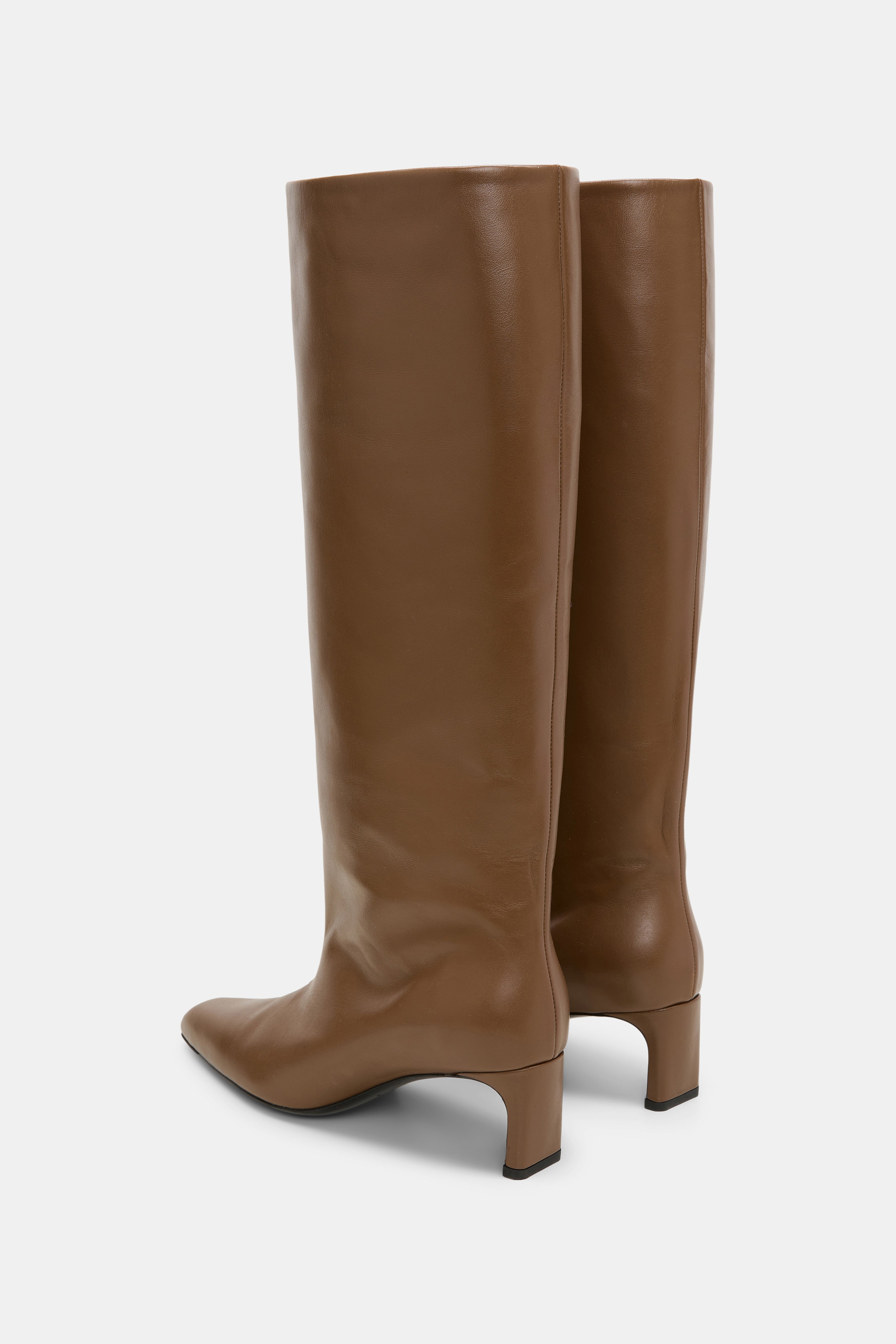 Dorothee Schumacher Boots Edgy Luxury Porcini
