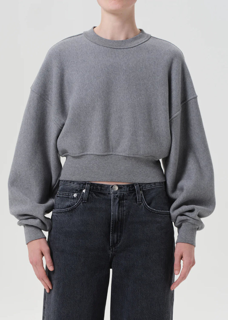 Agolde Crewneck Kit Heather