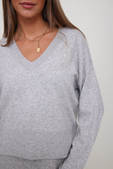 Alcidia Da Veiga Pullover Gala Aluminium