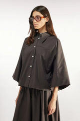 Liviana Conti Bluse braun