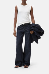 Closed Crewneck-Tank Ivory