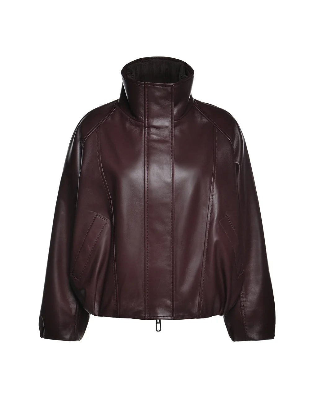 Duno Lederjacke Namida Chestnut
