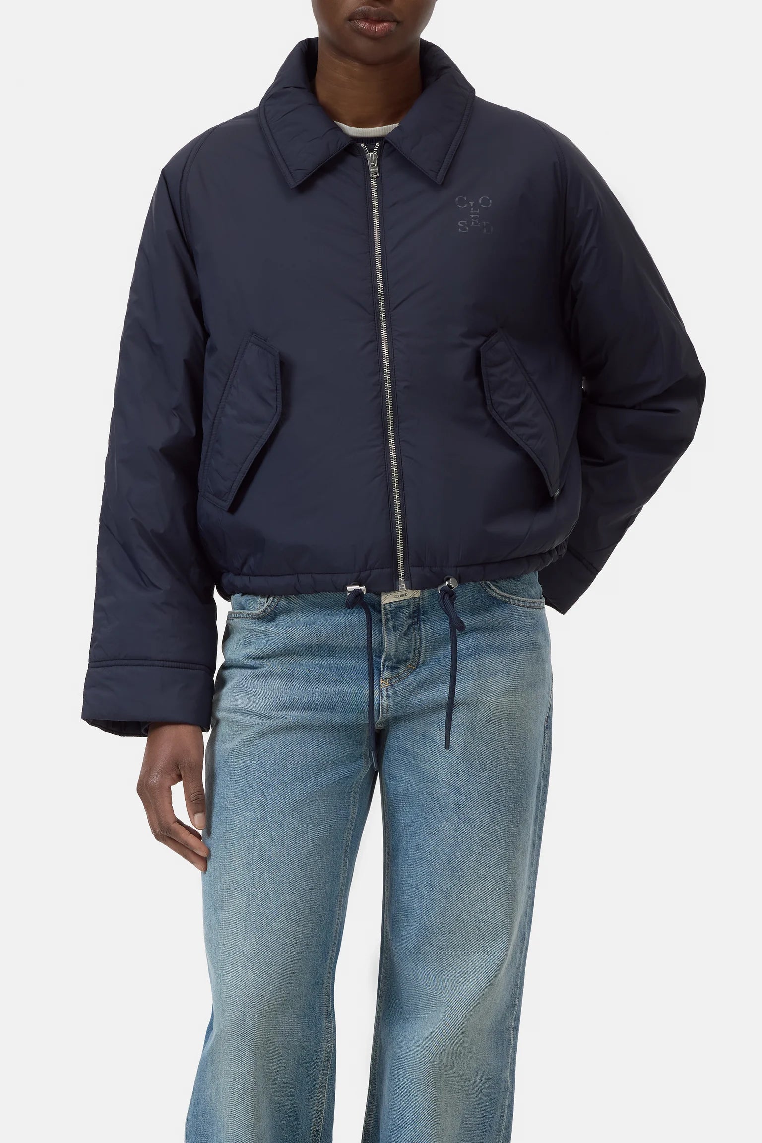 Closed Blouson Navy