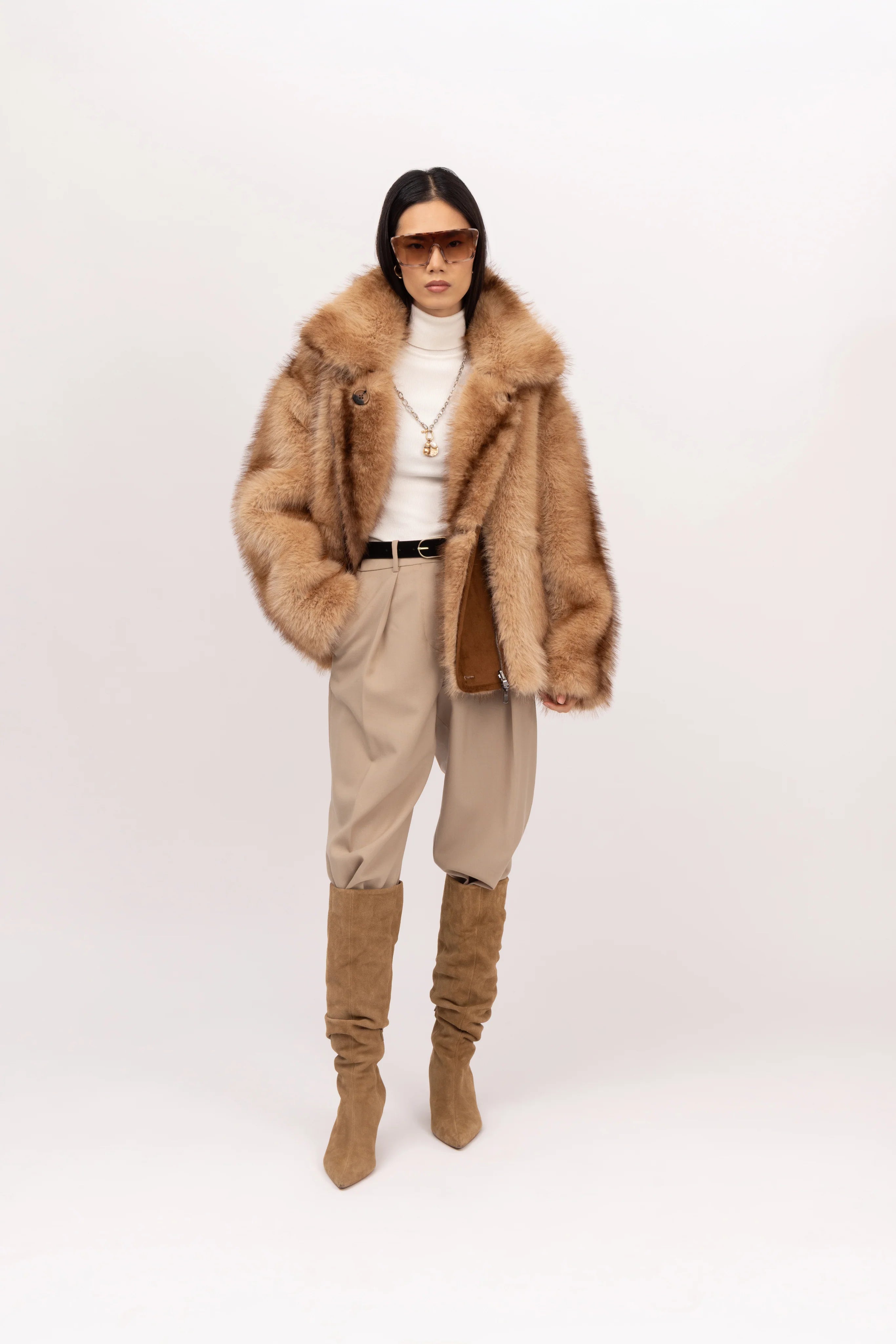 Urban Code Felljacke Chinchilla