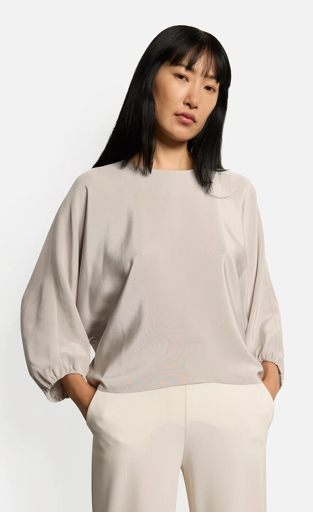 Kiefermann blouse Gaiane Silver
