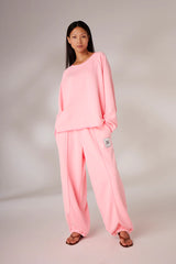 Liv Bergen Sweater Tag Neon Pink