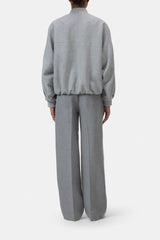 Closed Bomber Wool Melange